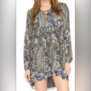 Free People Rain or Shine Boho Dress